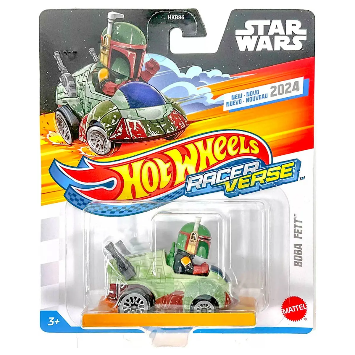 Hot Wheels Racer Verse Star Wars Boba Fett Vehicle 1