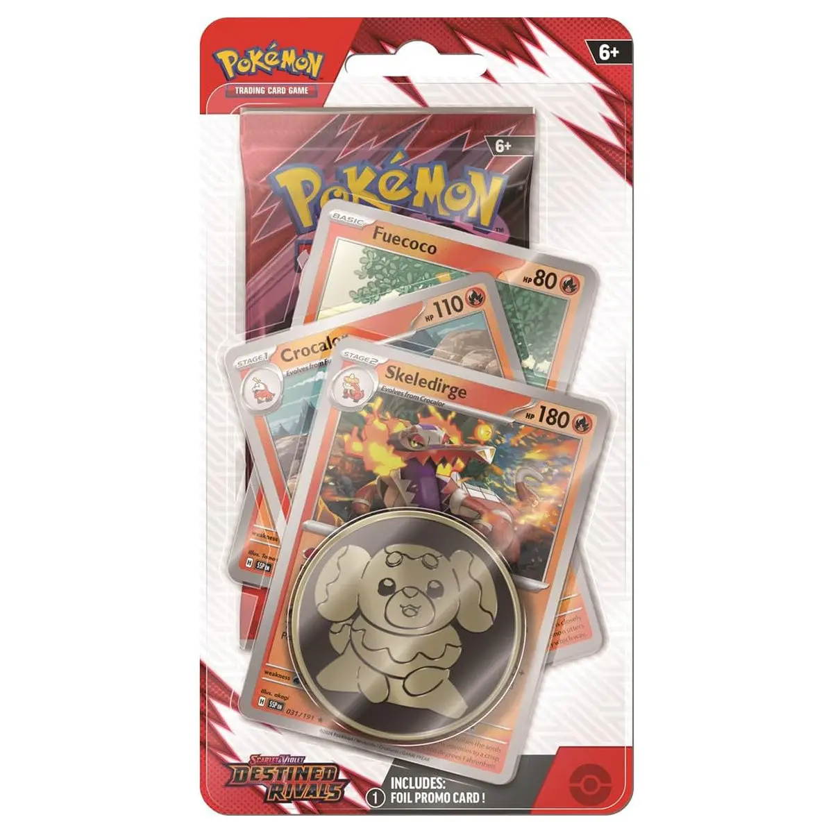 Pokémon Tcg: Scarlet & Violet: Destined Rivals Premium Checklane (Styles Vary) 1