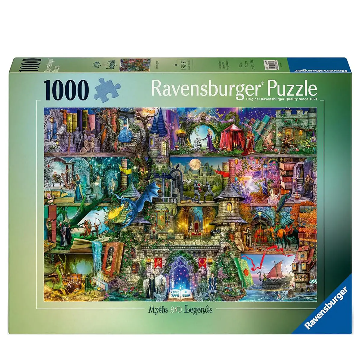 Ravensburger Myths & Legends 1000 Piece Jigsaw Puzzle 1