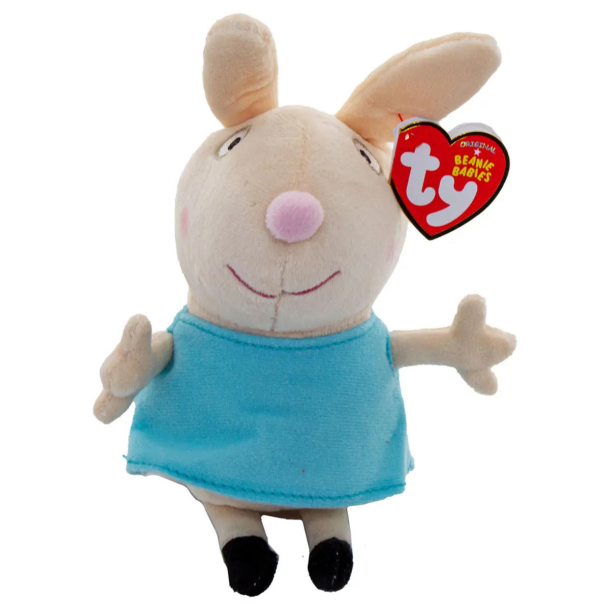 Ty Beanie Babies Peppa Pig Rebecca Rabbit 7" Plush 1