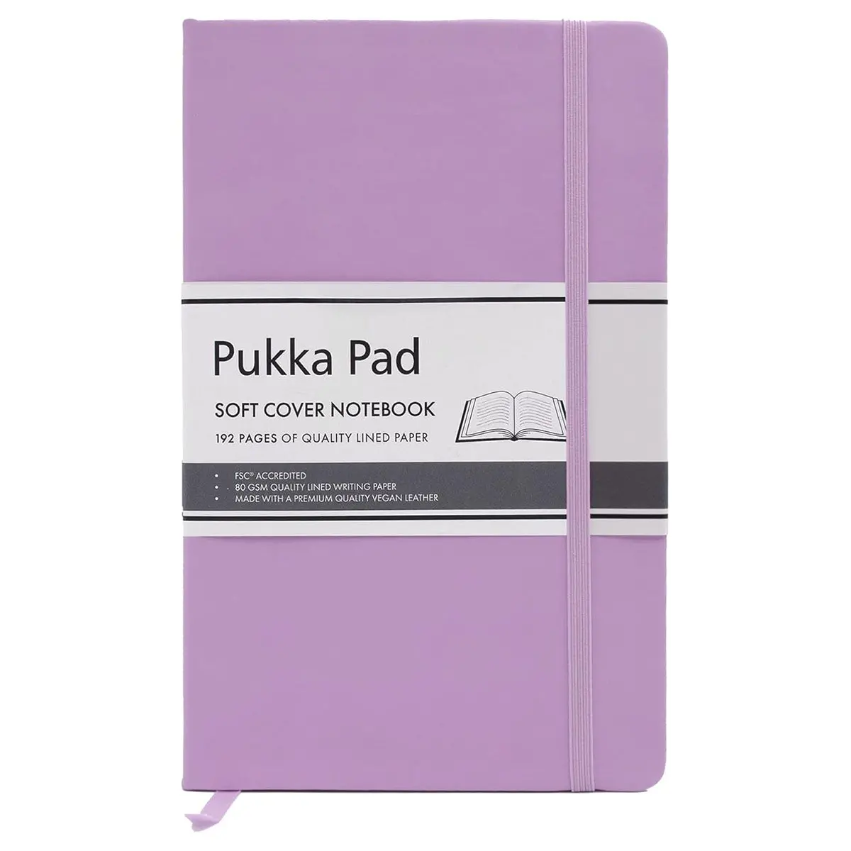 Pukka Pad Signature Soft Cover Notebook Purple 1