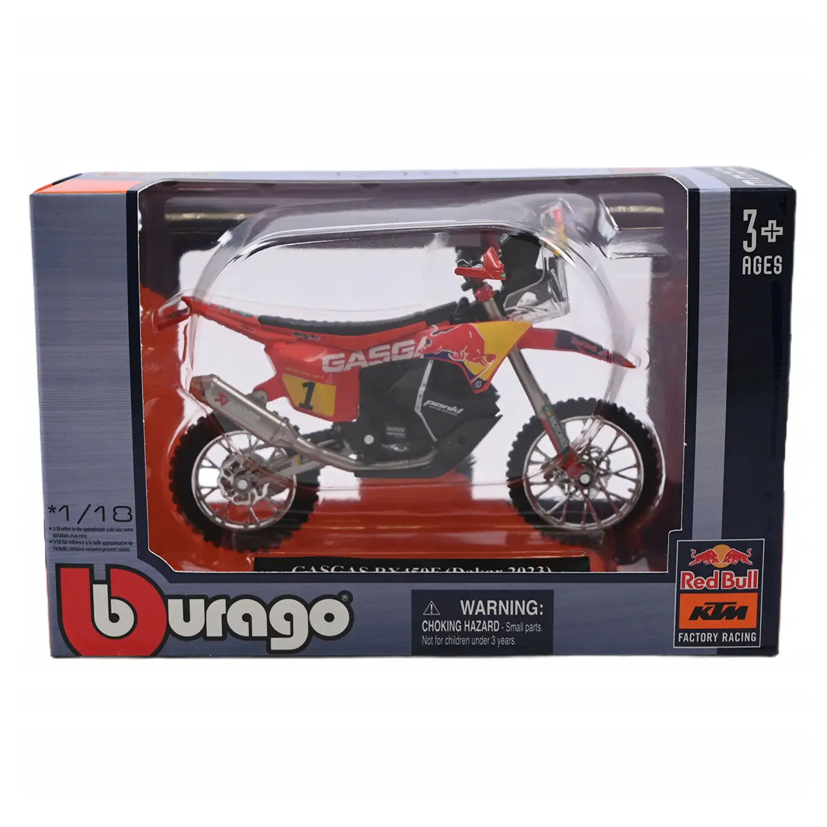 Bburago Red Bull Gasgas Rx450f Racing Bike 1
