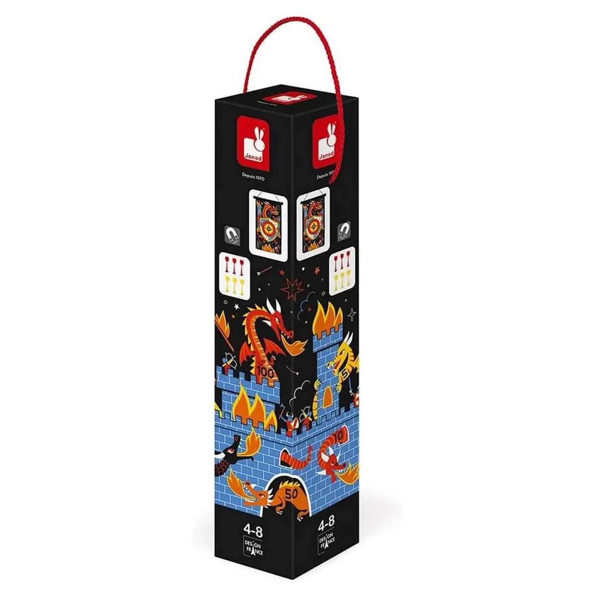 Janod Magnetic Dart Game - Dragons 1