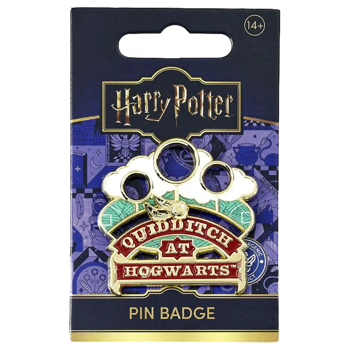 Harry Potter Quidditch At Hogwarts Pin Badge 1