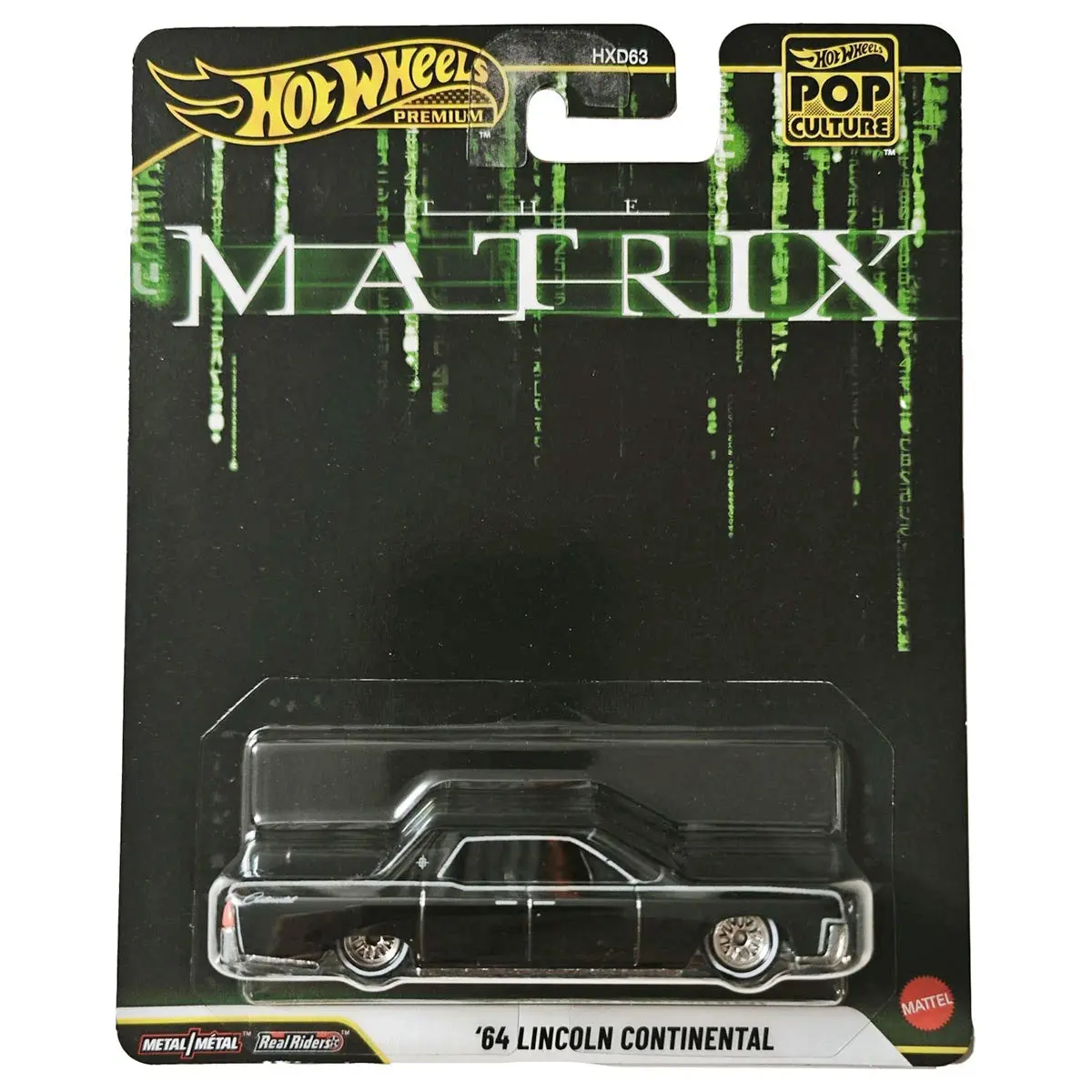 Hot Wheels Premium Pop Culture Matrix '64 Lincoln Continental Car 1