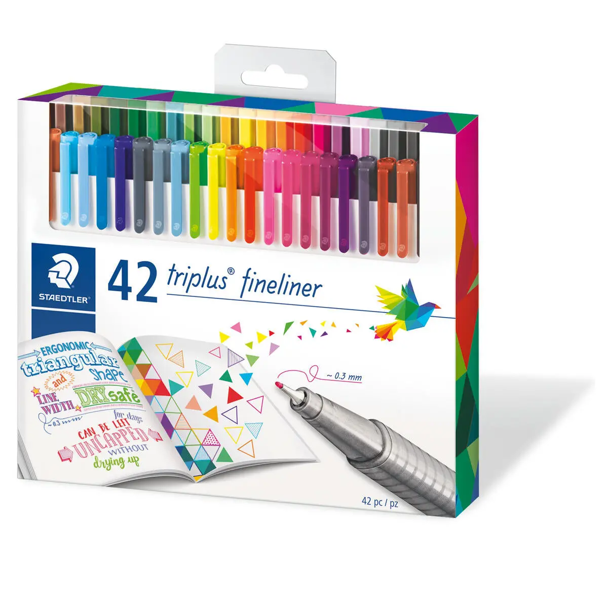 Staedtler Triplus Fineliner Pens Pack Of 42 1