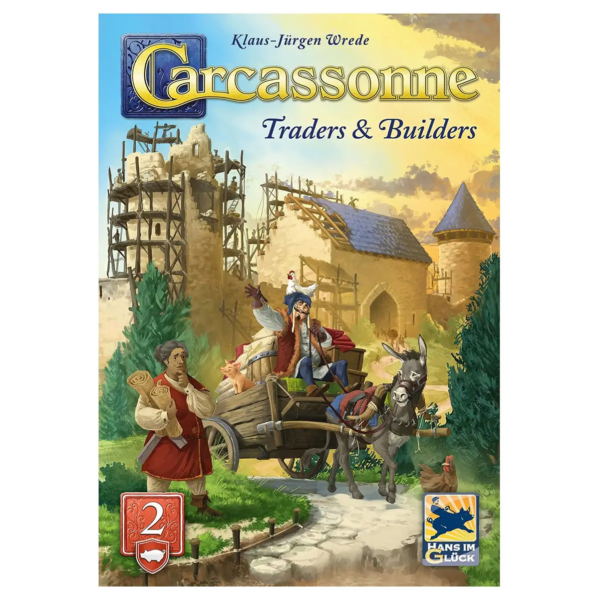 Carcassonne: Traders & Builders Game Expansion #2 1