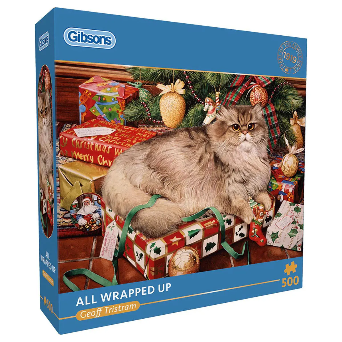 Gibsons All Wrapped Up 500 Piece Jigsaw Puzzle 1