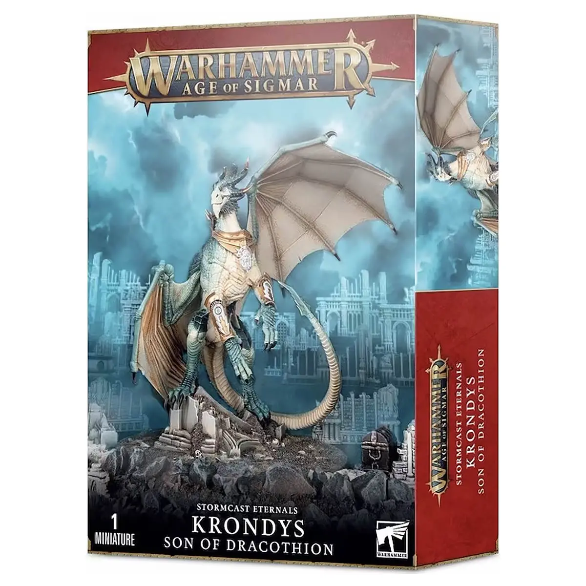 Warhammer Age Of Sigmar: Stormcast Eternals: Krondys, Son Of Dracothion Miniature 1