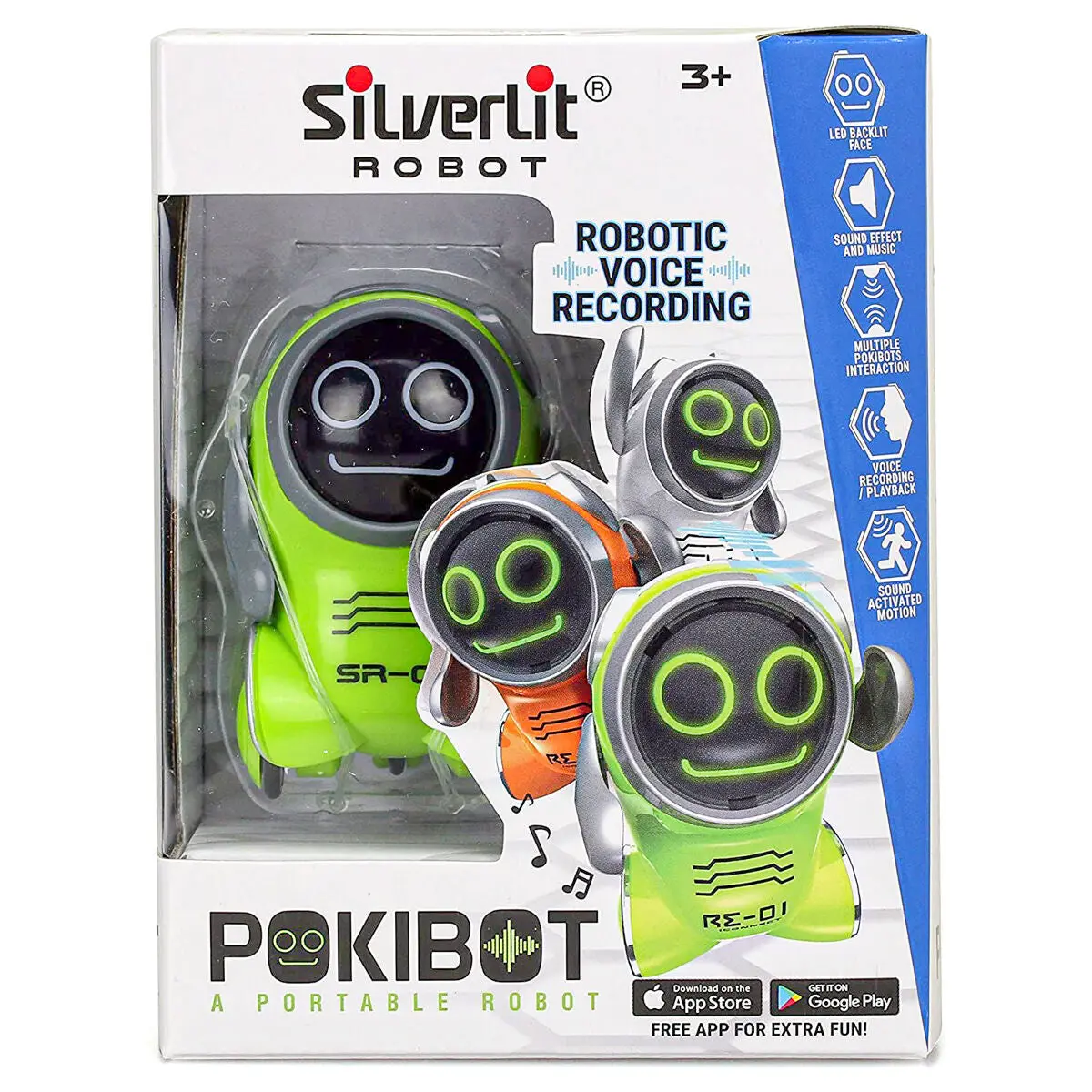 Pokibot Round Face Robot (Styles Vary) 1