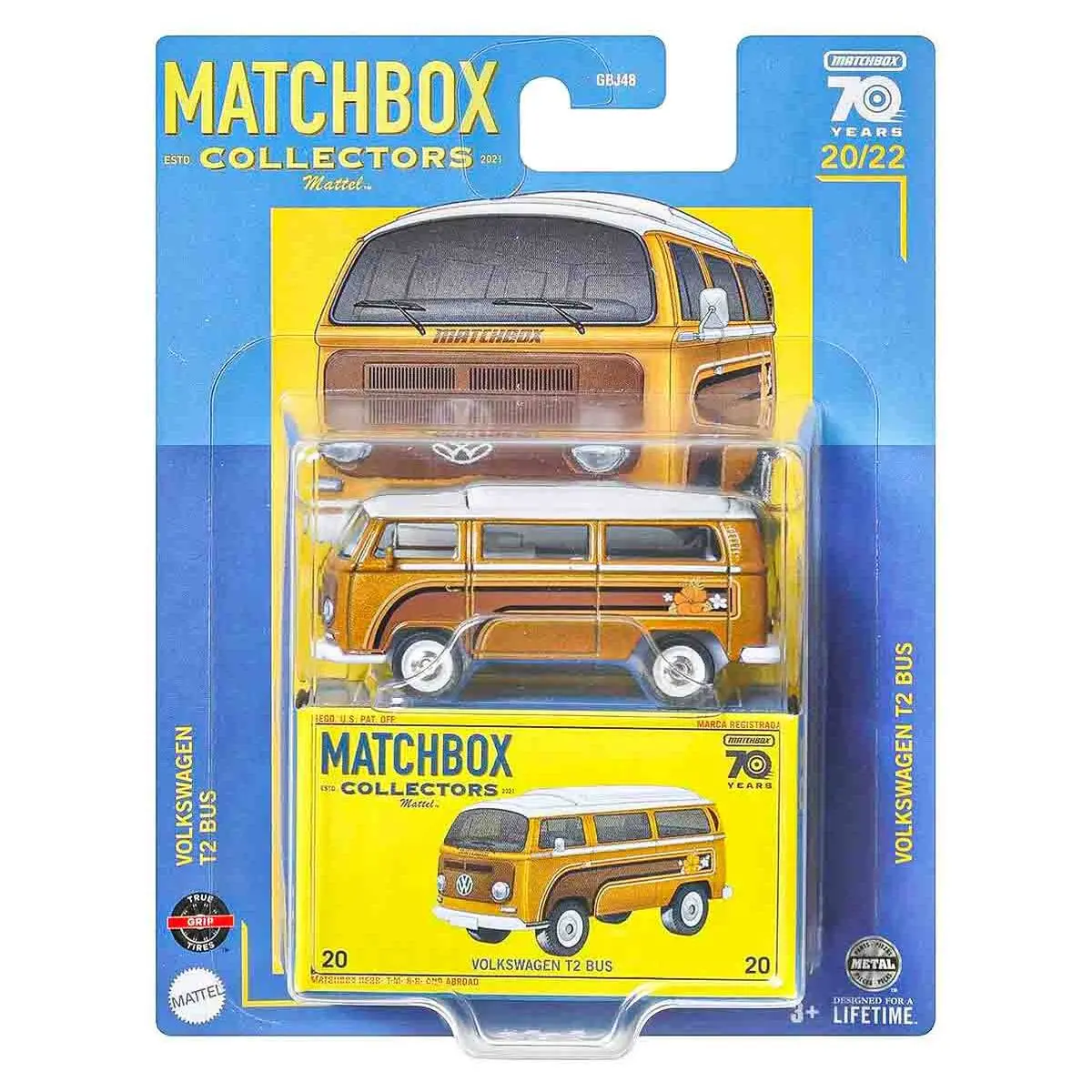 Matchbox Collectors 70 Years: Volkswagen T2 Bus (20/22) 1