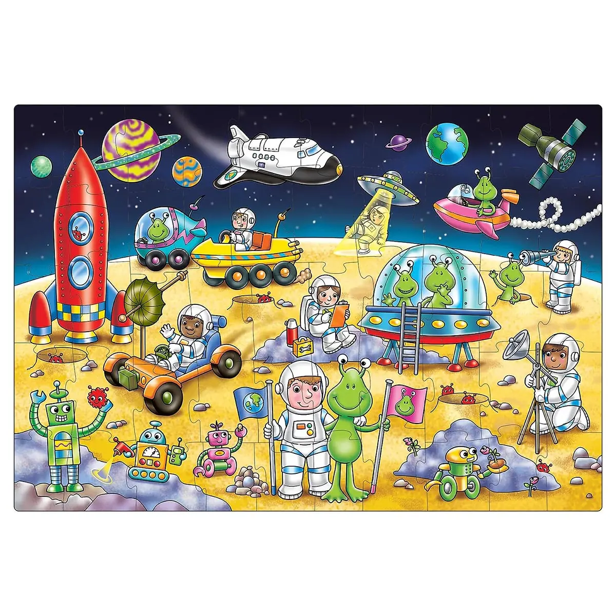 Orcghard Toys Outer Space 50 Piece Jigsaw Puzzle 2