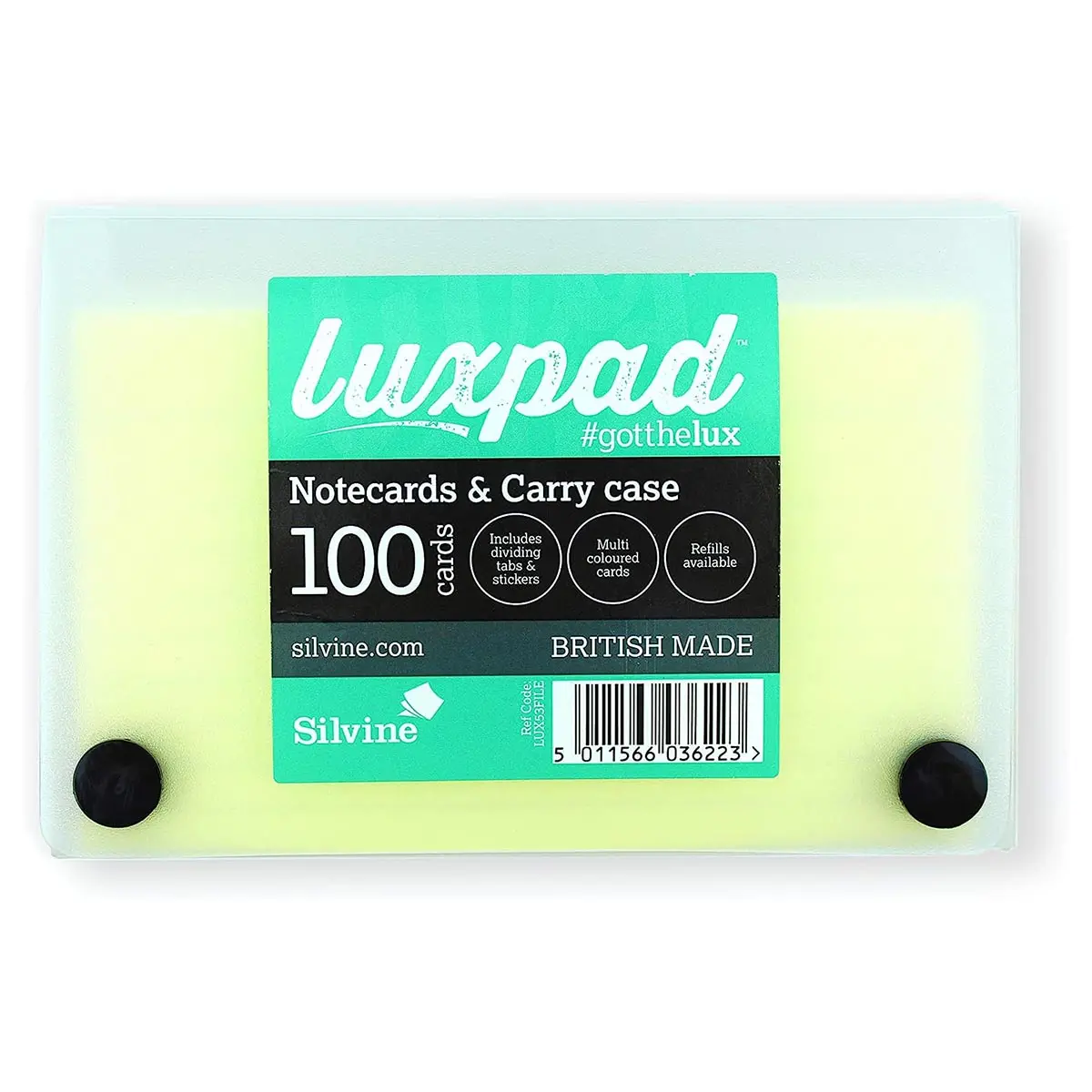 Silvine Luxpad Notecards & Carry Case 1