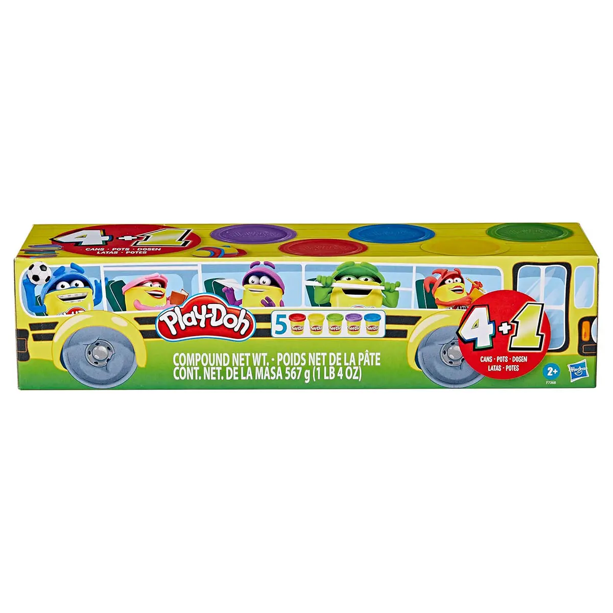 Play-Doh Back To School Modelling Dough (5 Pack) 1