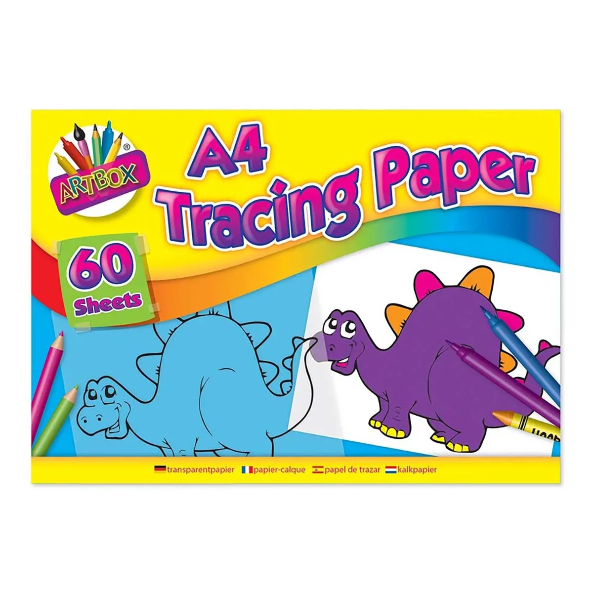 Artbox A4 Tracing Paper Pad (60 Sheets) 1