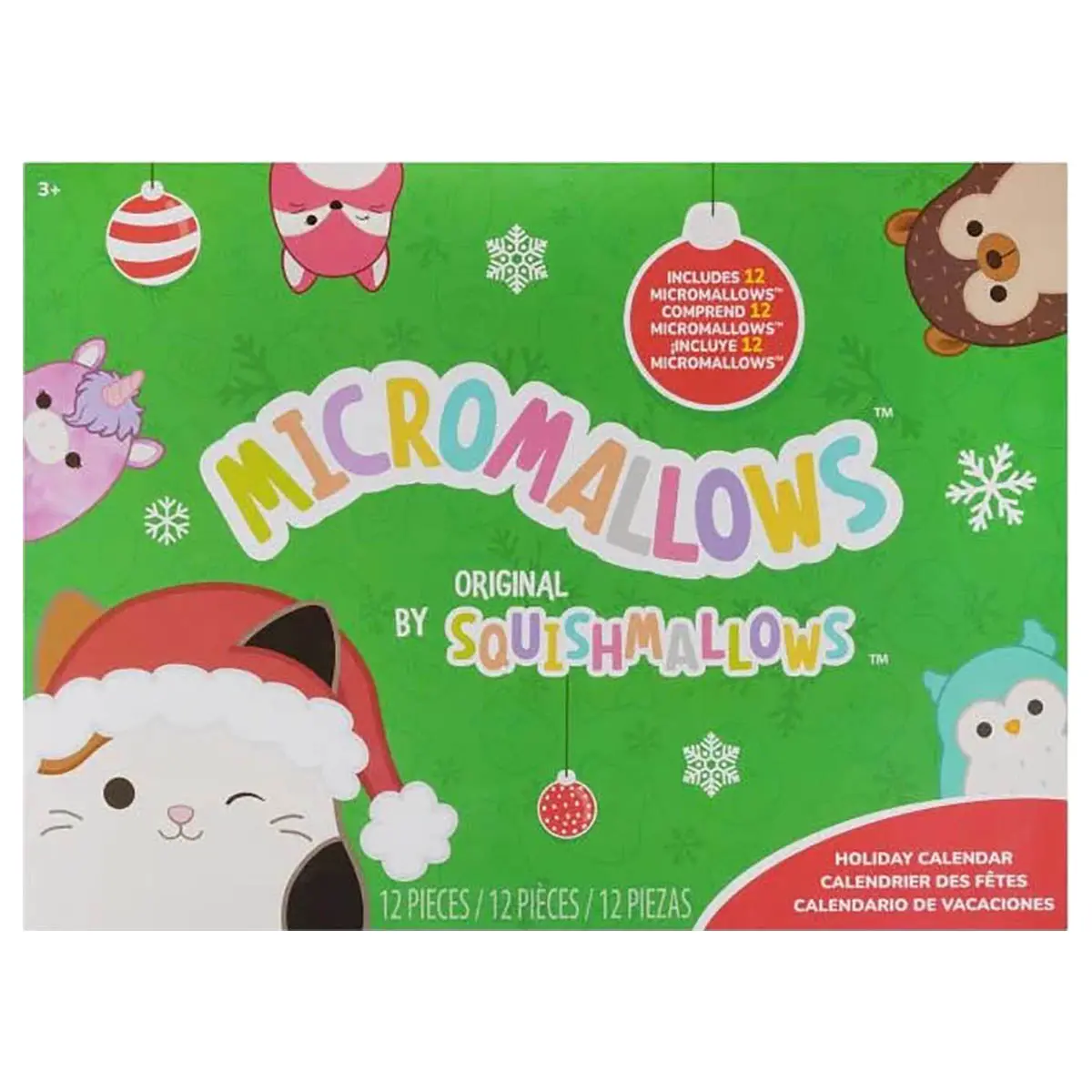 Squishmallows Micromallows 12-Day Holiday Calendar 1