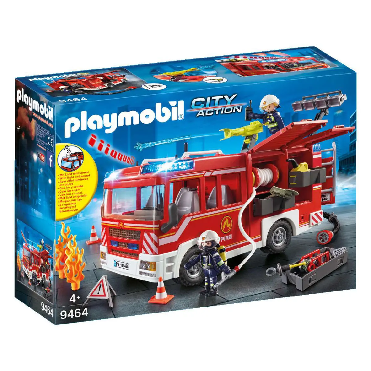 Playmobil City Action Fire Engine Vehicle 1