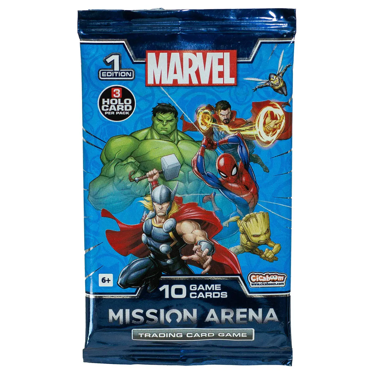 Marvel Mission Arena Trading Card Game Booster Pack 1