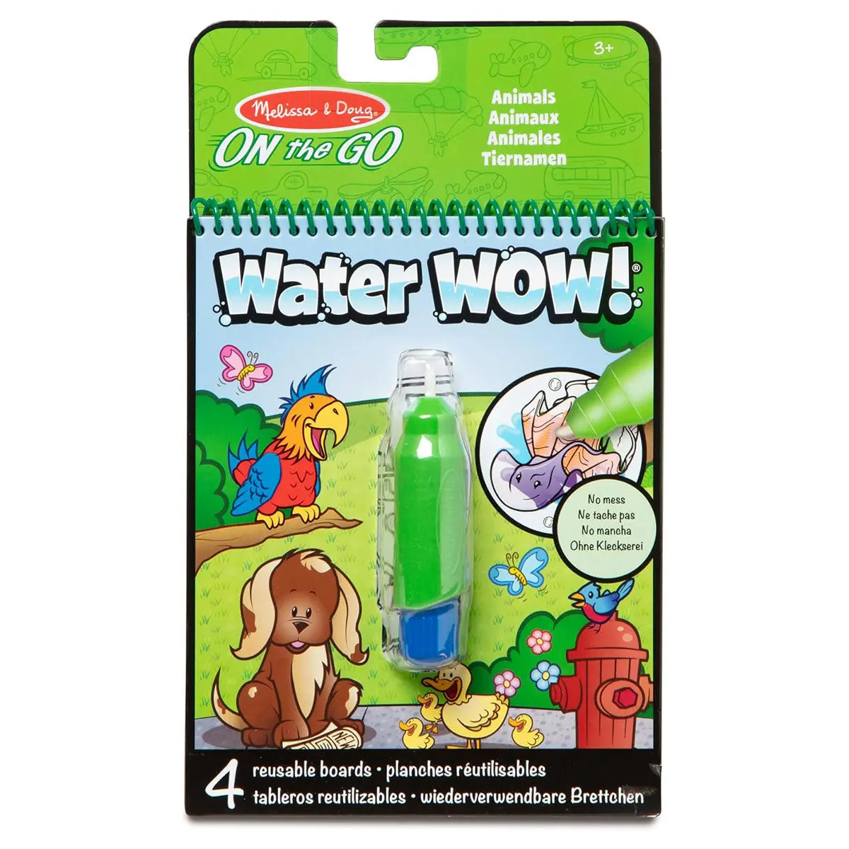Melissa & Doug On The Go: Water Wow Animals Pad 1