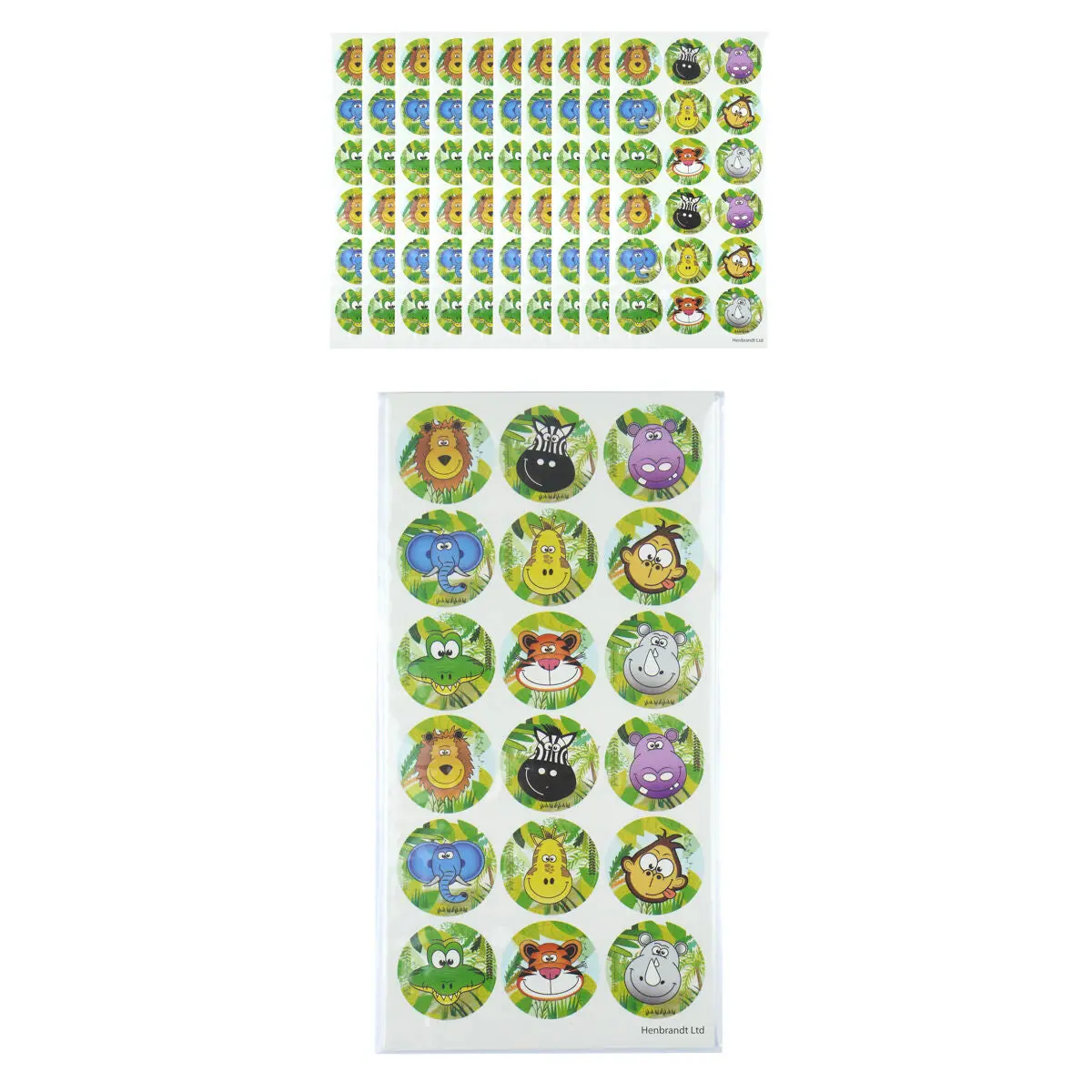 Henbrandt Large Jungle Stickers 1