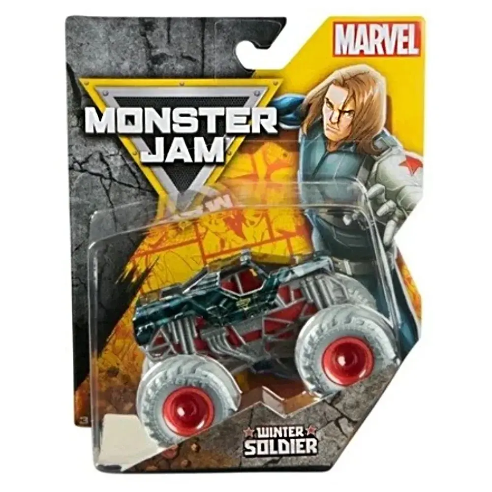 Monster Jam Marvel Winter Soldier Truck 1
