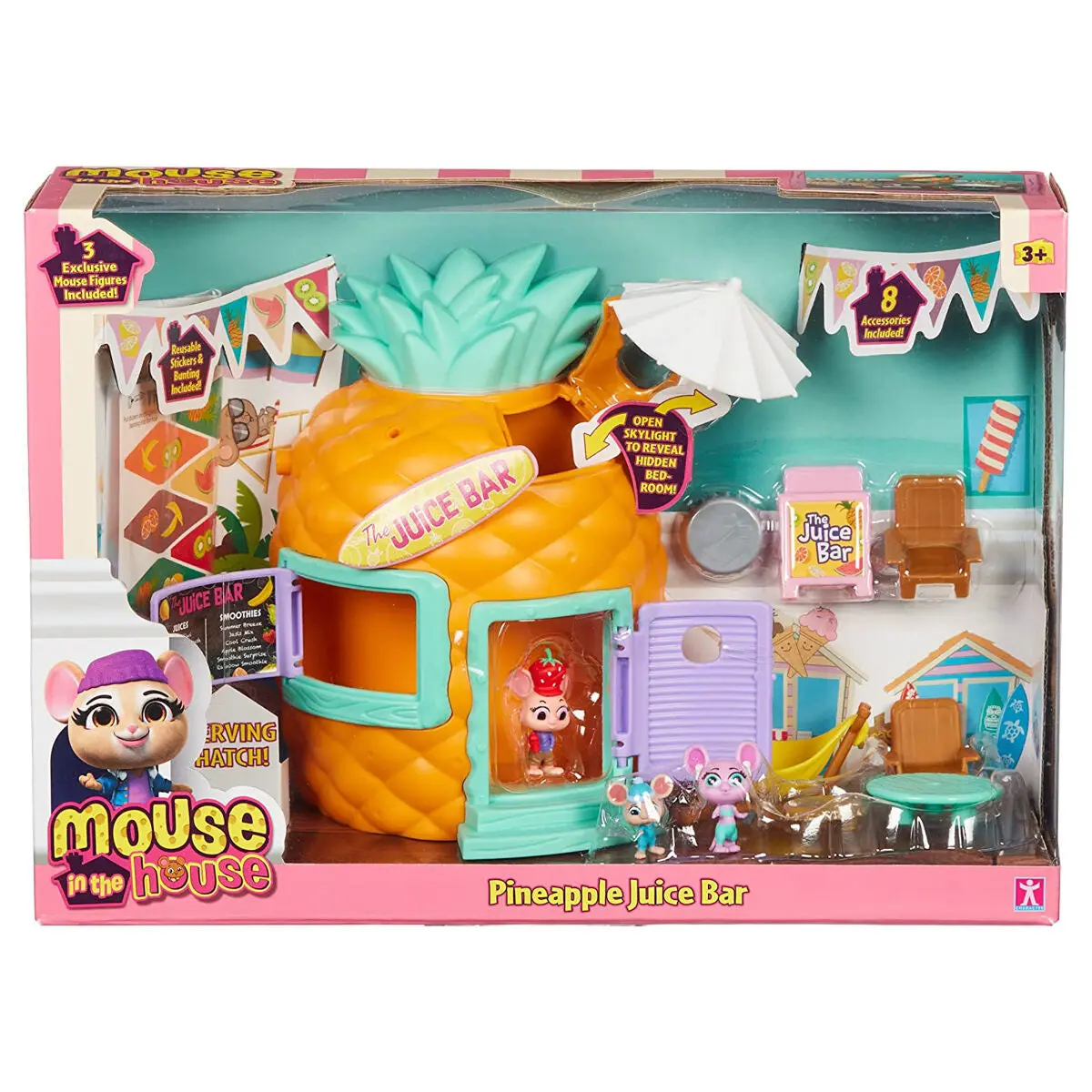 Mouse In The House Pineapple Juice Bar Playset 1