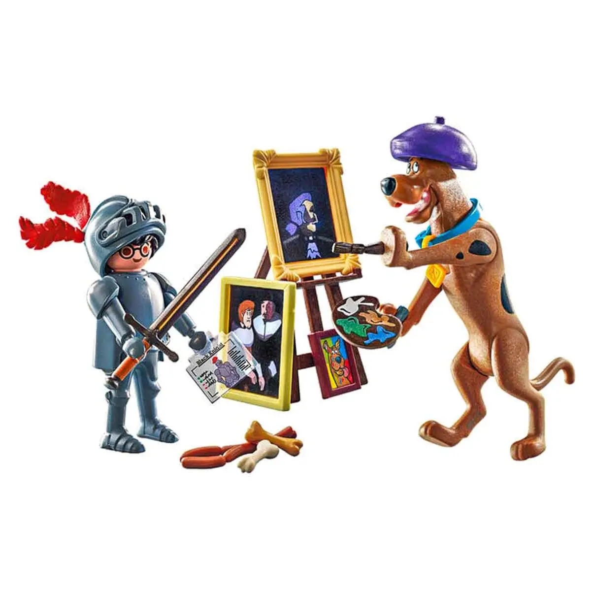 Playmobil Scooby-Doo! Adventure With Black Knight Playset 2