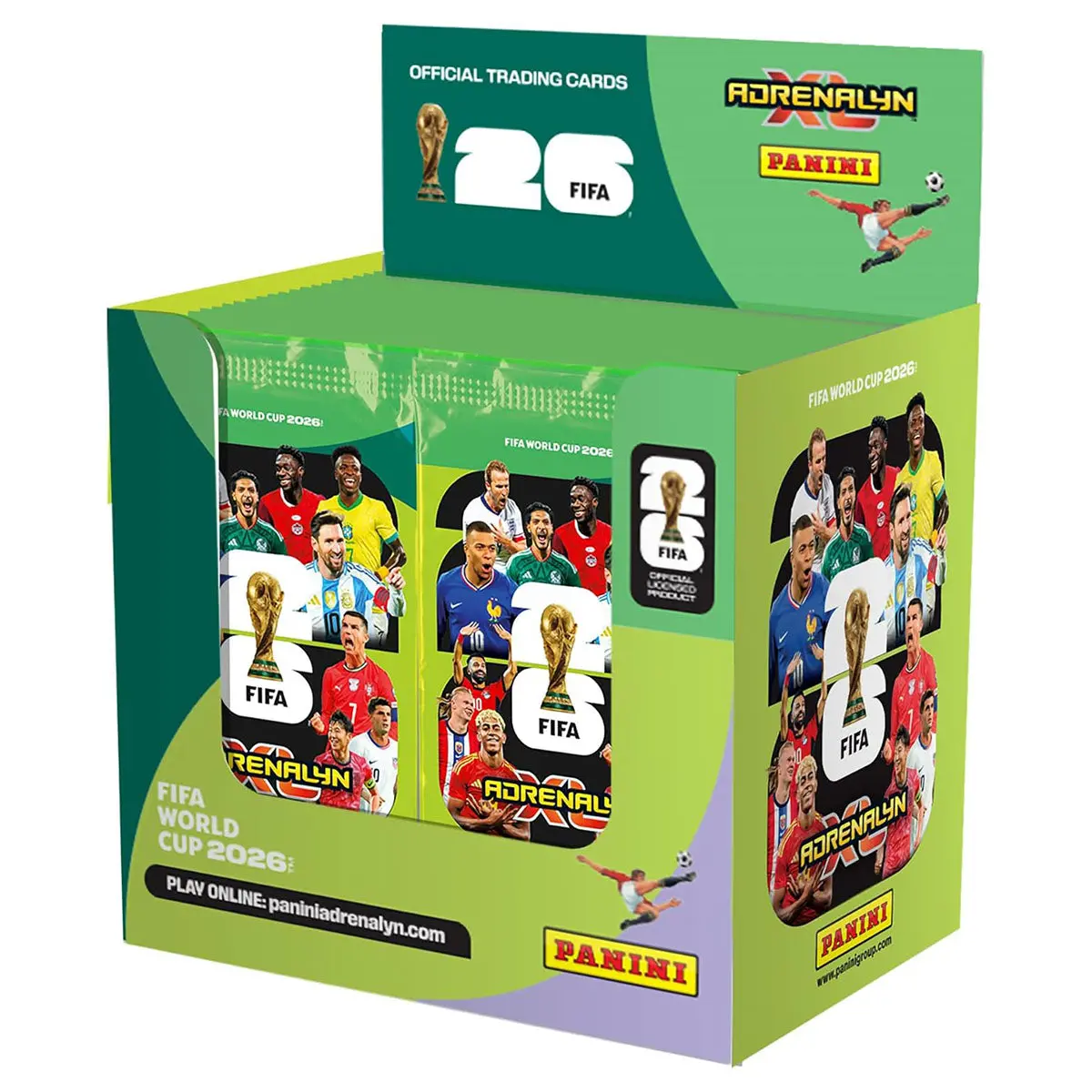Panini Fifa World Cup 2026 Adrenalyn Xl Trading Cards Booster 50 Pack Box 1