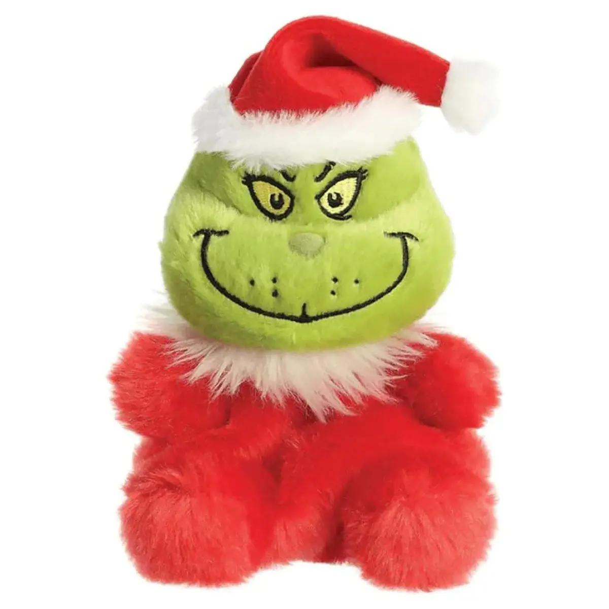 Palm Pals Santa Grinch 13Cm Soft Toy 1