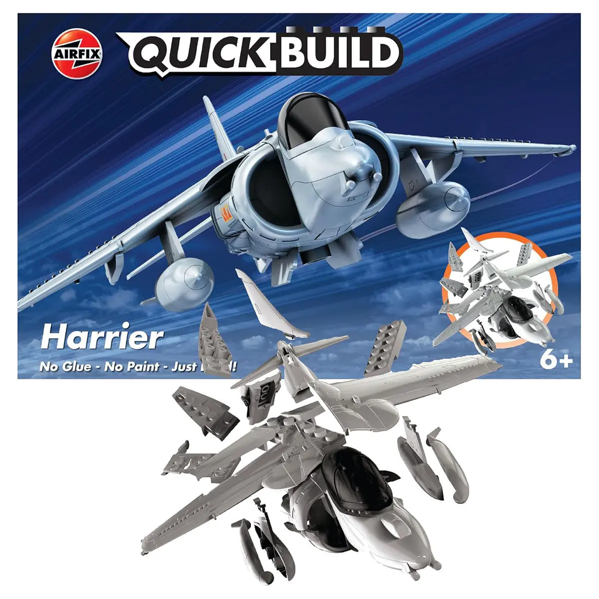 Airfix Quickbuild Harrier Model Kit 1