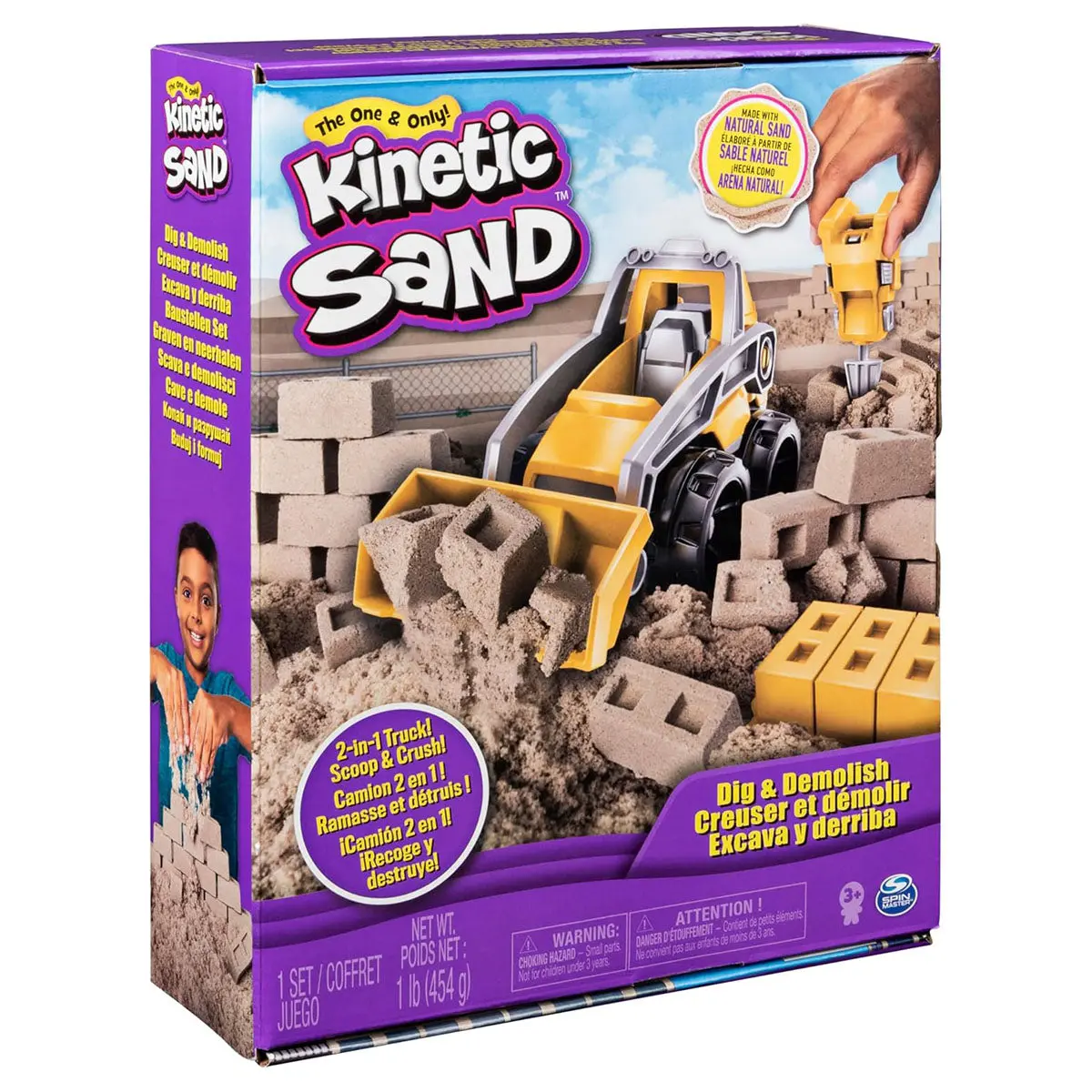 Kinetic Sand Dig & Demolish Set 1