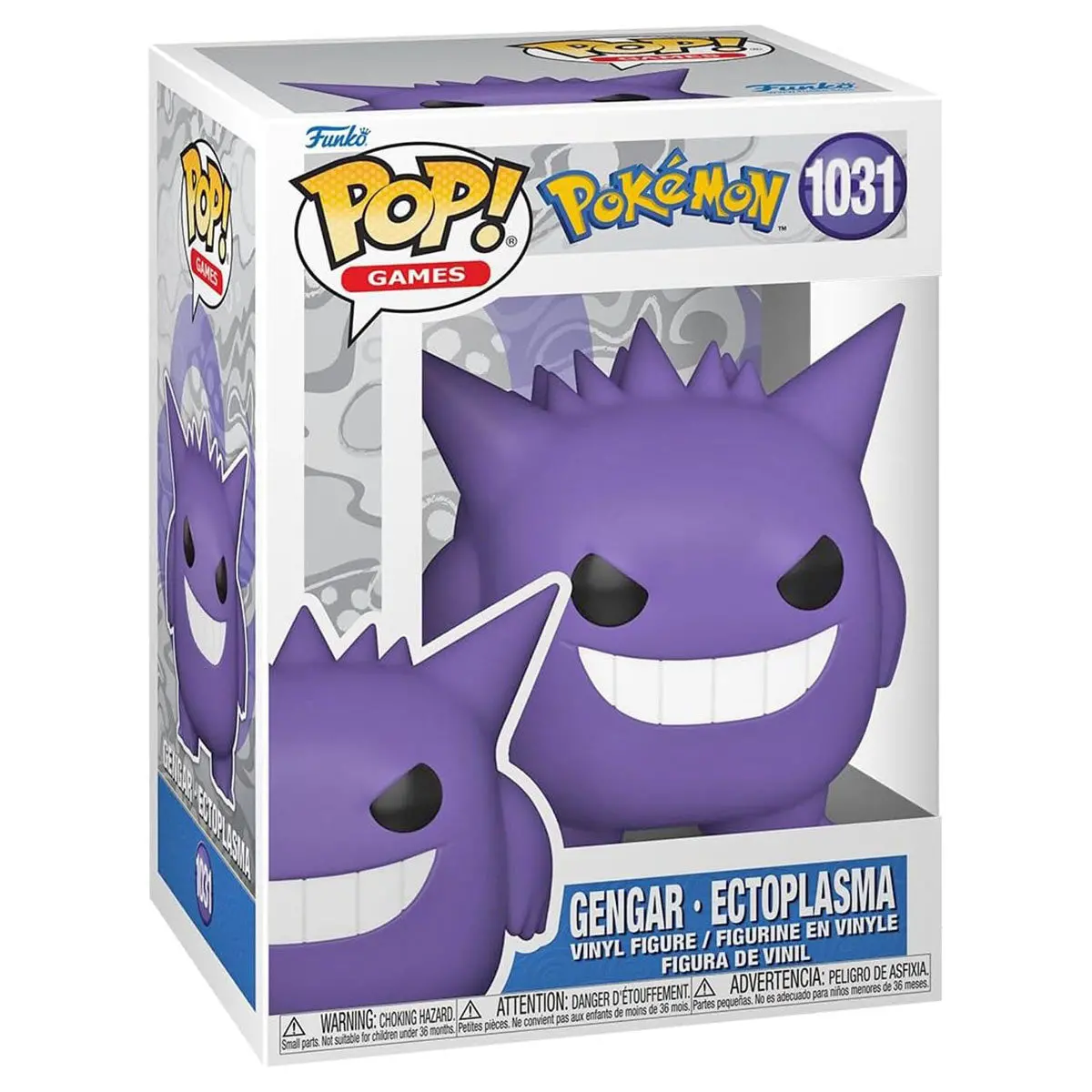 Funko Pop! Games: Pokémon: Gengar - Ectoplasma Vinyl Figure #1031 1