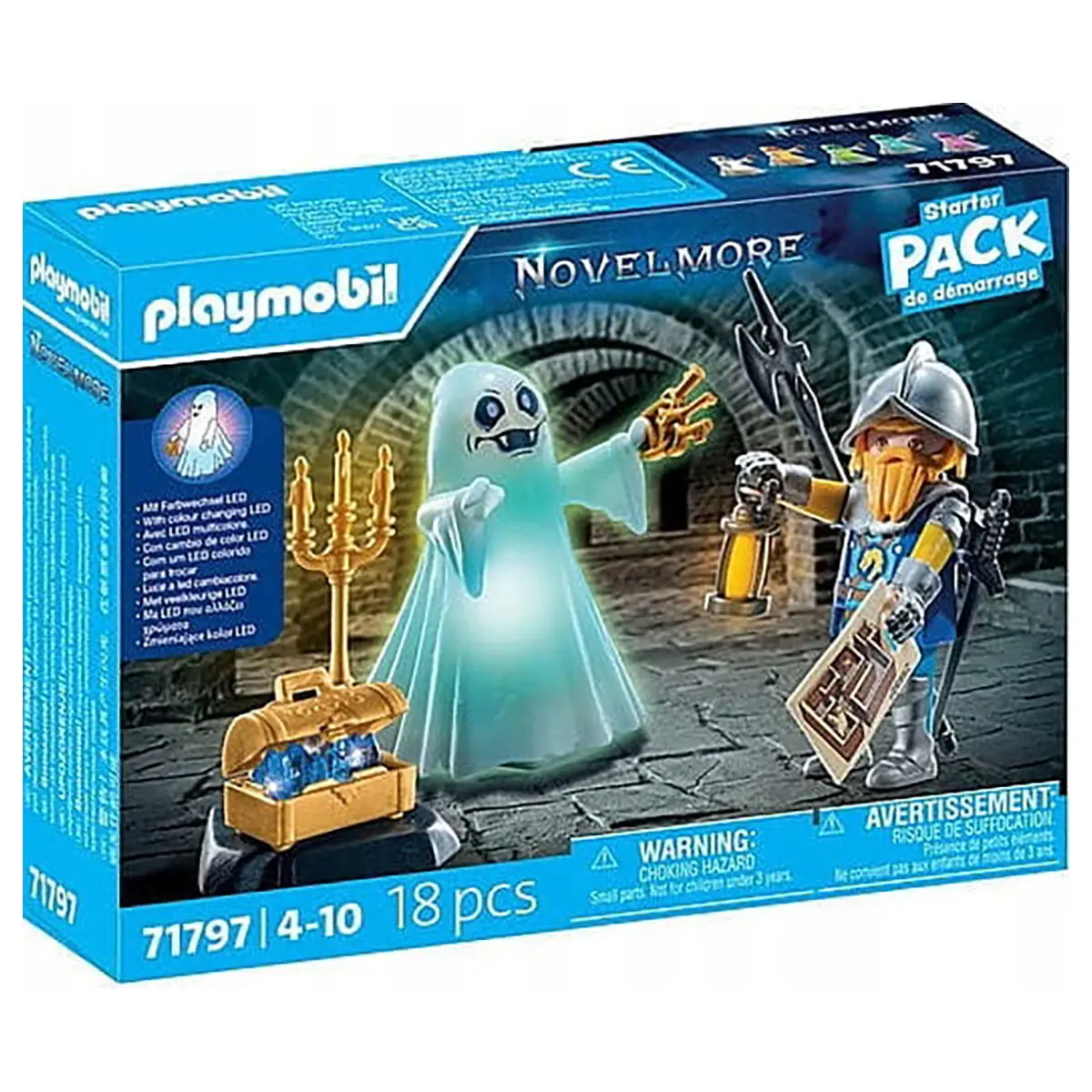 Playmobil Starter Pack Ghost And Novelmore Knight Playset 1