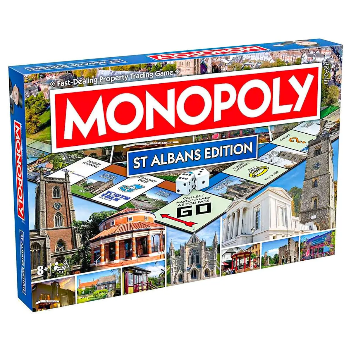 Monopoly Board Game St Albans Edition 1