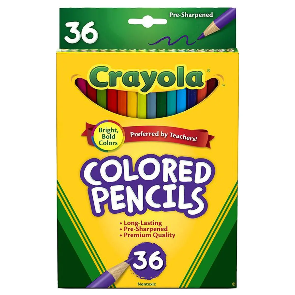 Crayola Coloured Pencils (36 Pack) 1