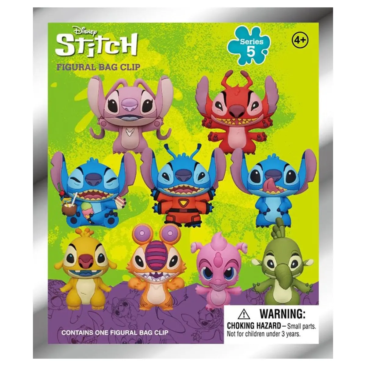 Disney Stitch Figural Bag Clip Series 5 (Styles Vary) 1