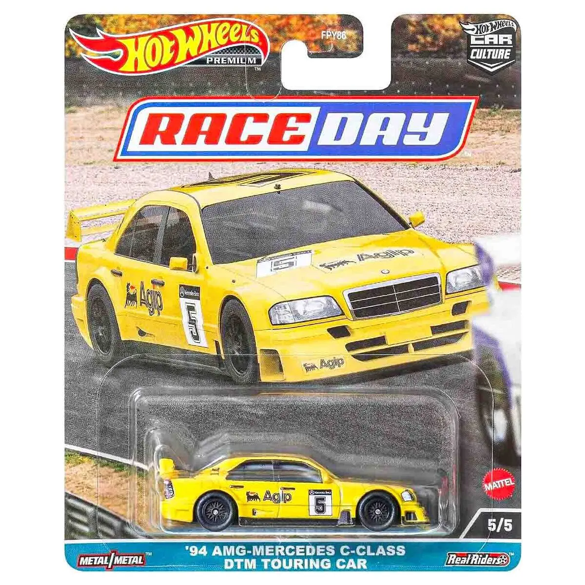 Hot Wheels Car Culture: Race Day: '94 Amg-Mercedes C-Class Dtm Touring Car (5/5) 1