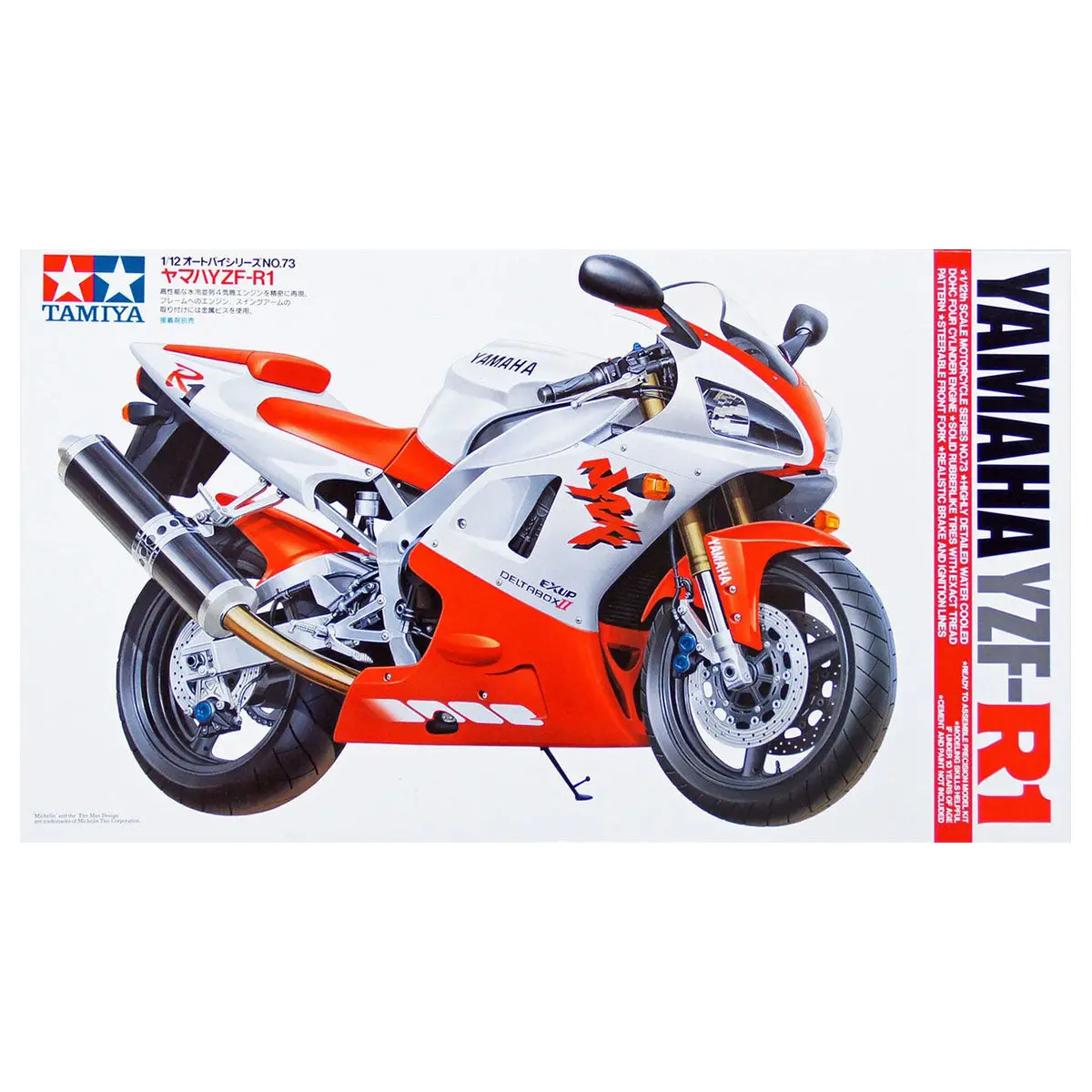 Tamiya Yamaha Yzf-R1 Model Kit 1