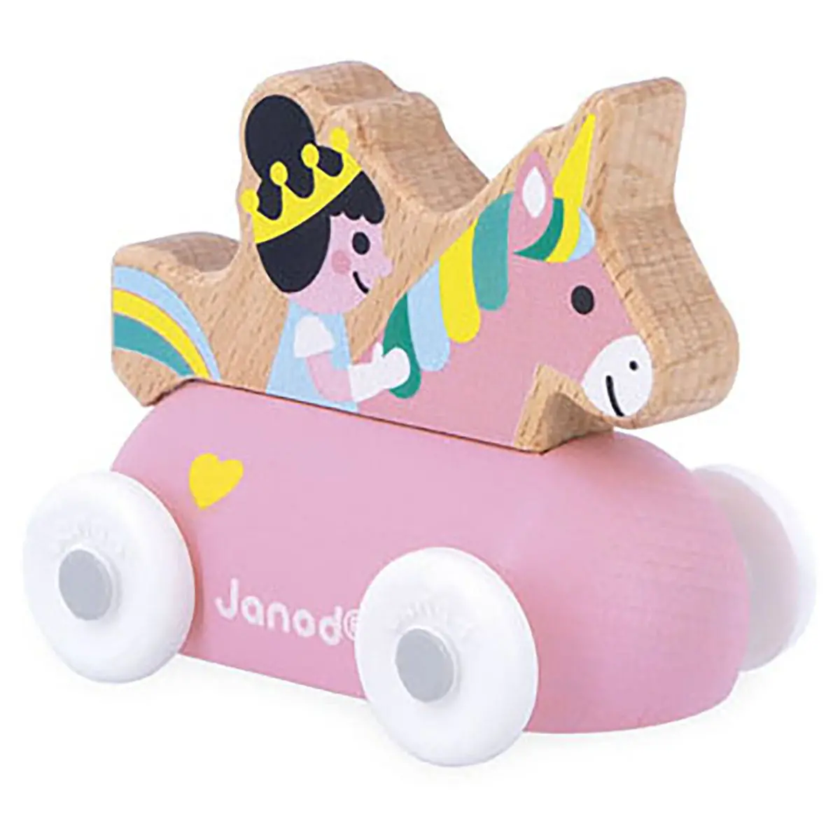 Janod Cross Roads Enchanted Kingdom Wooden Princess Car 1