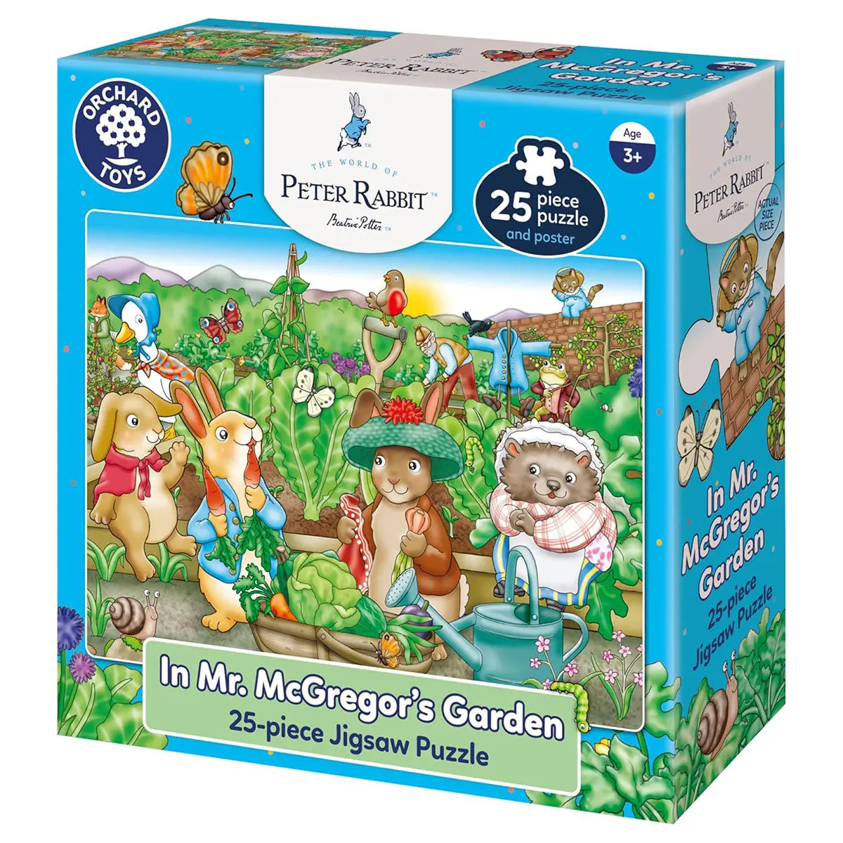 Orchard Toys Peter Rabbit In Mr. Mcgregor's Garden 25 Piece Jigsaw Puzzle 1