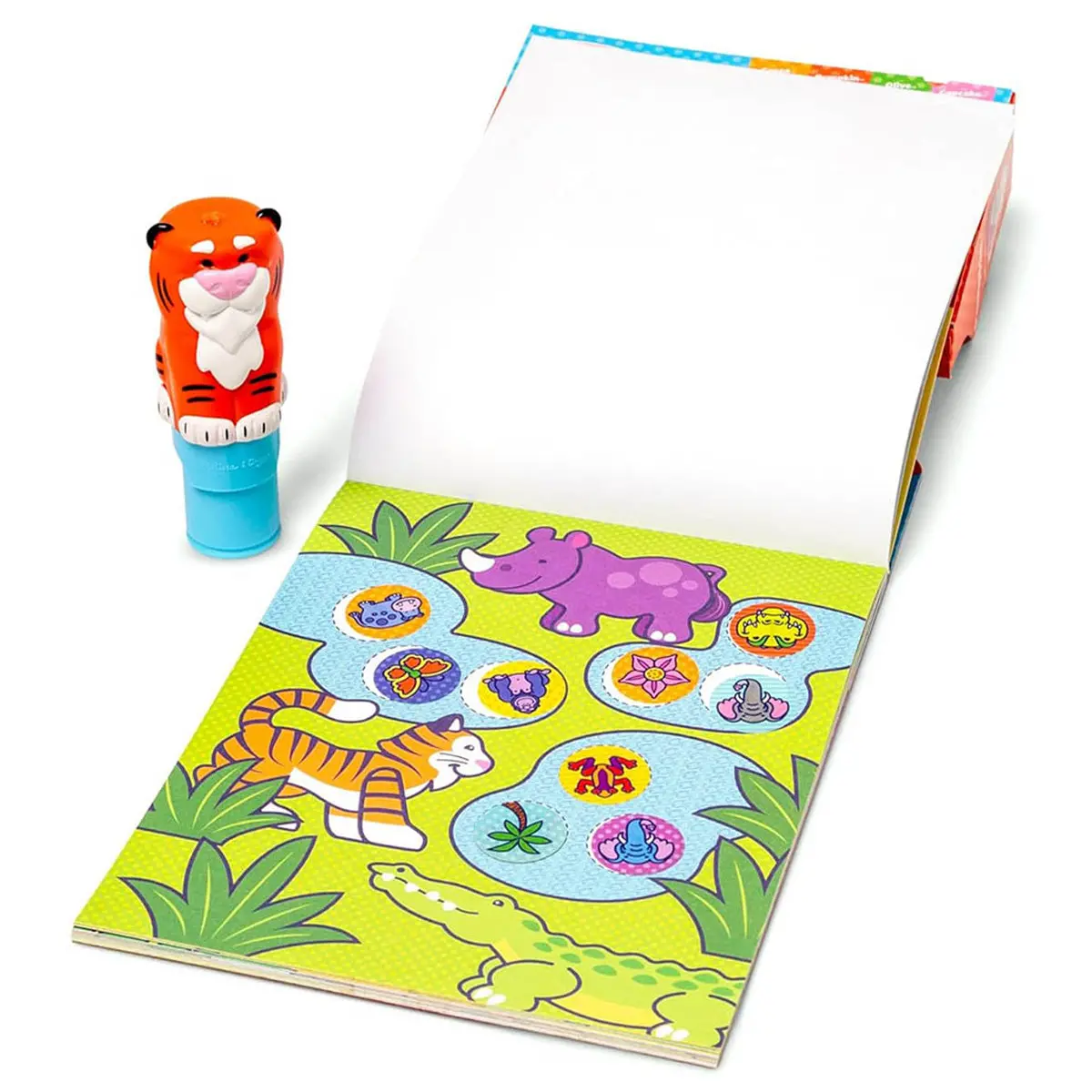 Melissa & Doug Sticker Wow! Sticker Stamper Tiger 2