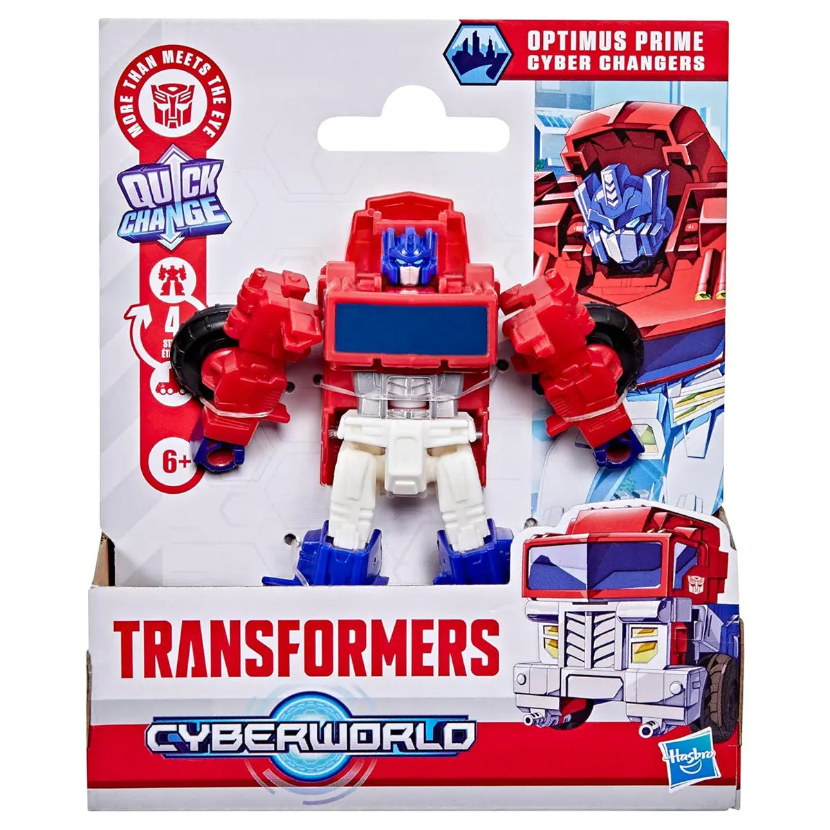 Transformers Cyberworld: Optimus Prime Cyber Changers Figure 1
