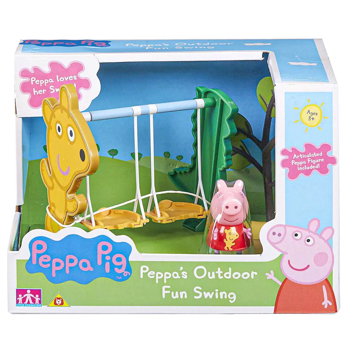 Peppa Pig Peppa's Outdoor Fun Swing Playset 1