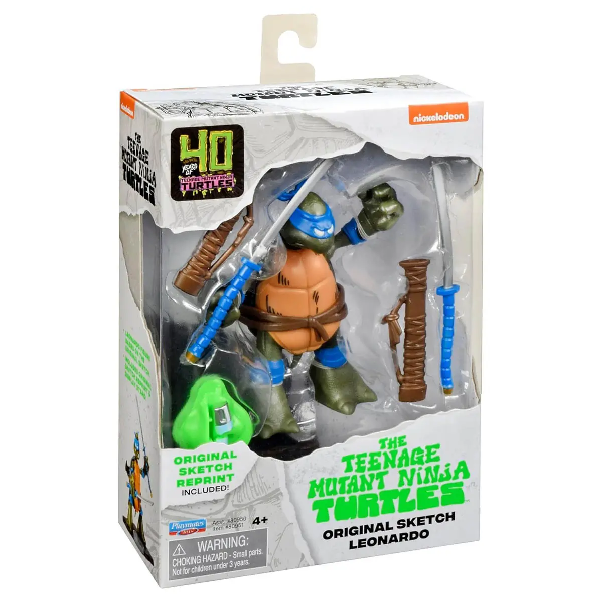 The Teenage Mutant Ninja Turtles Original Sketch Leonardo 40Th Anniversary Figure 1