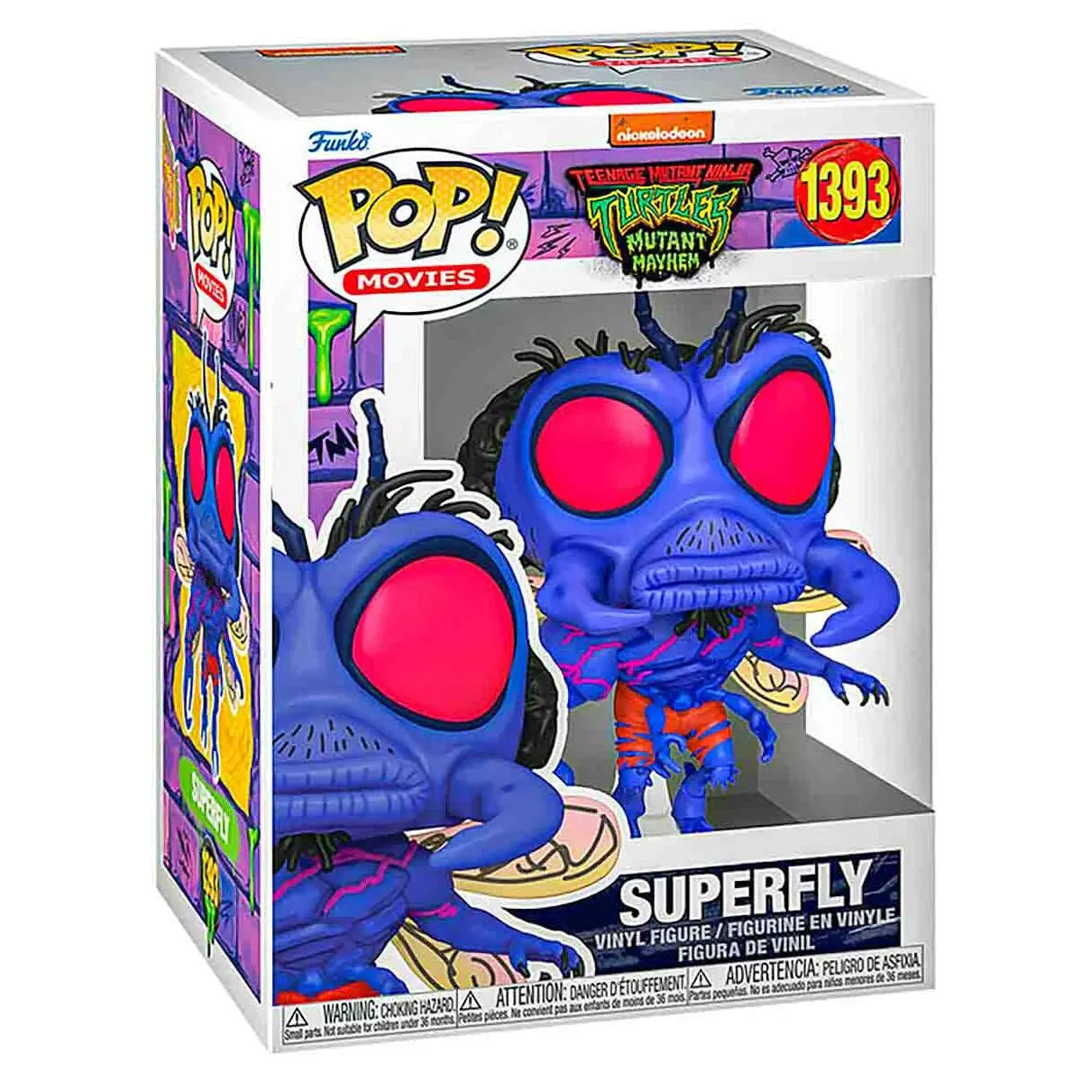 Funko Pop! Movies: Teenage Mutant Ninja Turtles: Mutant Mayhem: Superfly Vinyl Figure #1393 1