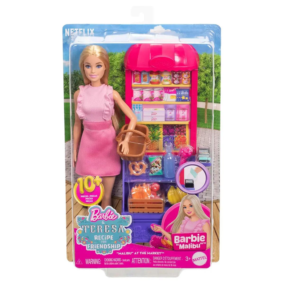Barbie Malibu At The Market Playset 1
