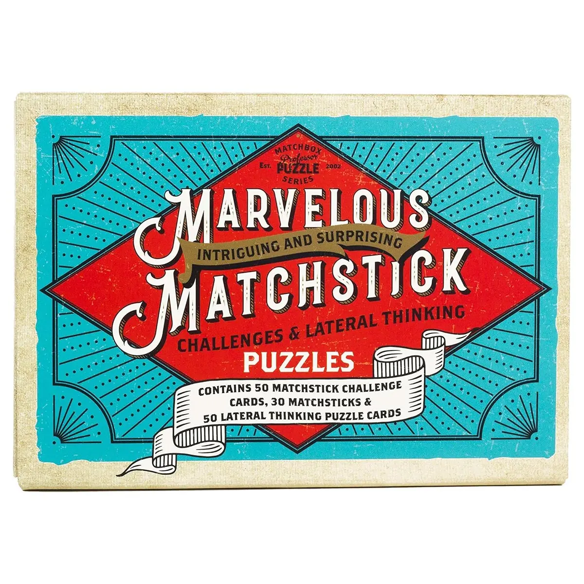 Professor Puzzle Magnificent Matchstick Challenges & Lateral Thinking Puzzles 1