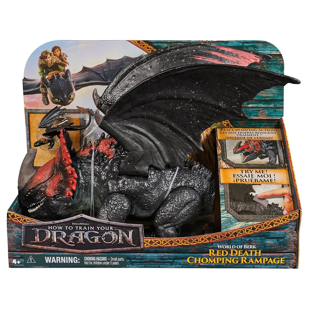 How To Train Your Dragon: Red Death Chomping Rampage Figure 1