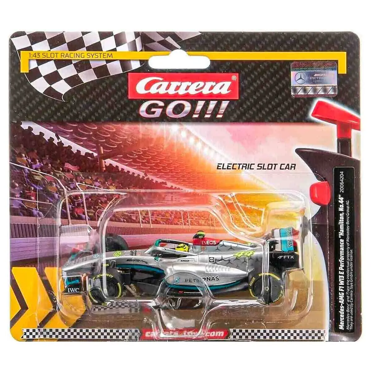 Carrera Go!!! Mercedes-Amg F1 W13 E Performance 'Hamilton No.44' Electric Slot Car 1