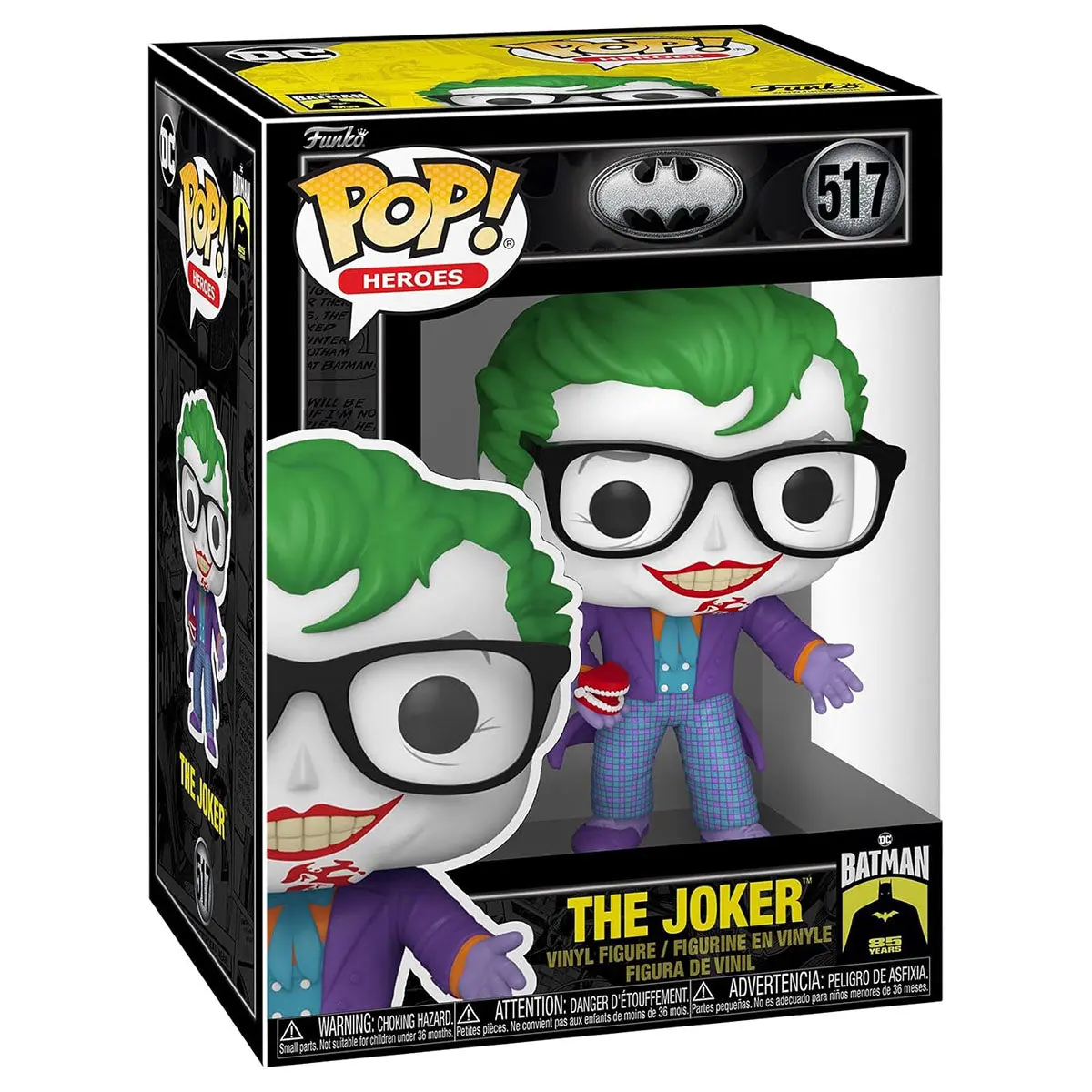 Funko Pop! Heroes: Batman 85Th Anniversary: The Joker With Teeth Vinyl Figure #517 1